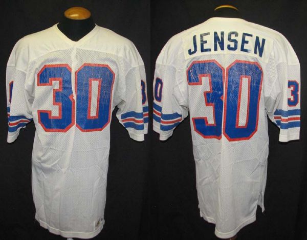 1977-1979 Jim Jensen Denver Broncos Game-Used Road Jersey