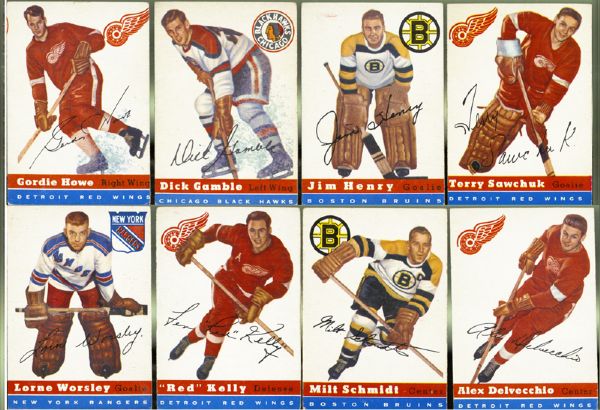 1954-55 Topps Hockey Complete Set