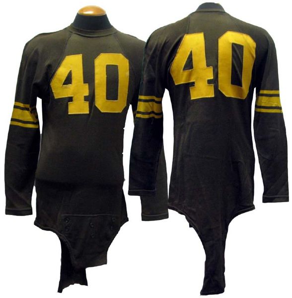1950s George Hughes Pittsburgh Steelers Game-Used Jersey