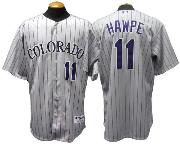 2008 Brad Hawpe Colorado Rockies Game-Used Jersey
