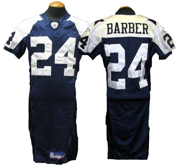 2005 Marion Barber Dallas Cowboys Game-Used Throwback Uniform