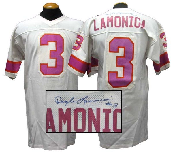 1974 Daryle Lamonica Southern California Sun WFL Game-Used Signed Home Jersey