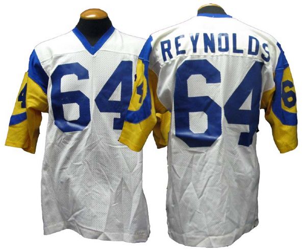 1970s Jack "Hacksaw" Reynolds Los Angeles Rams Game-Used Road Jersey