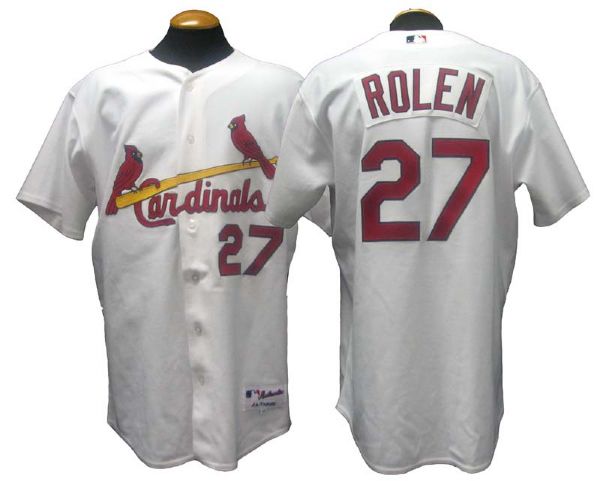 2005 Scott Rolen St. Louis Cardinals Game-Used Jersey