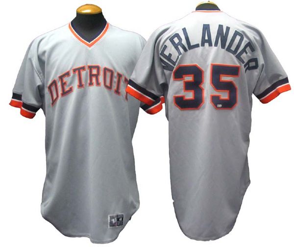 2000s Justin Verlander Detroit Tigers Game-Used Uniform