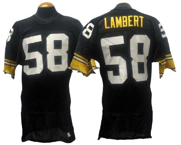 1983 Jack Lambert Pittsburgh Steelers Game-Used Jersey