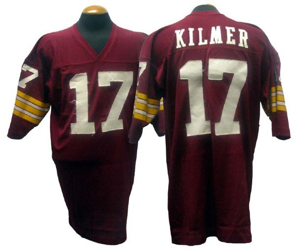1970s Bill Kilmer Washington Redskins Game-Used Jersey