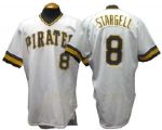 1986 Willie Stargell Pittsburgh Pirates Game-Used Jersey