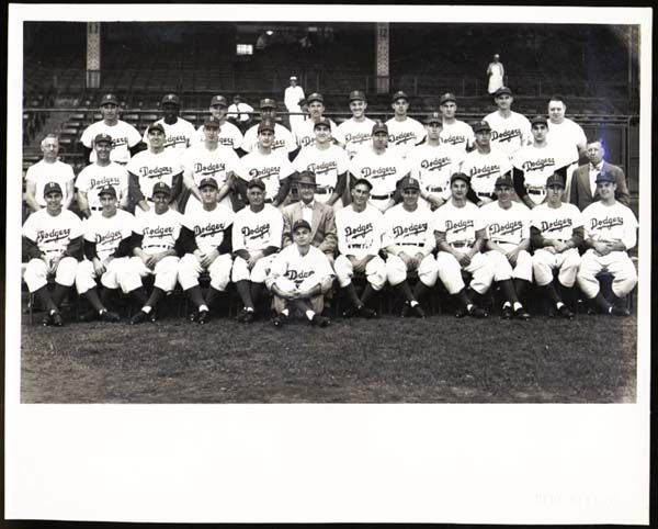 1948 Type 1 First Generation Brooklyn Dodgers 8x10 Photograph