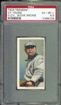 1909-11 T206 Cy Young "Glove Shows" PSA 6.5 EX/MT+