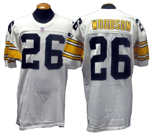 1980s Rod Woodson Pittsburgh Steelers Rookie Era Game-Used Jersey 