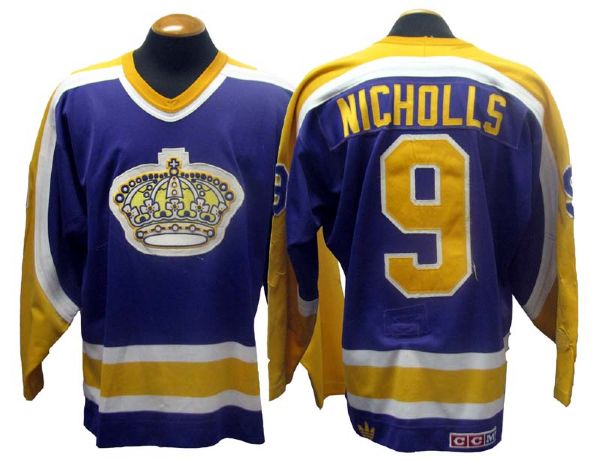 Vintage Los Angeles Kings Bernie Nicholls CCM Hockey Jersey, Size Larg –  Stuck In The 90s Sports