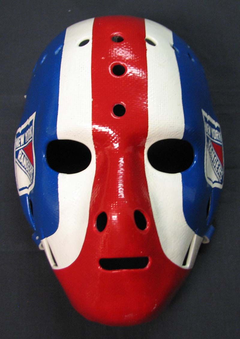 Lot Detail - 1970s-80s John Davidson New York Rangers Game-Used Mask