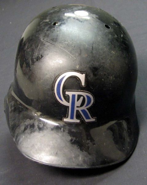 1990s-2000s Todd Helton Colorado Rockies Game-Used Batting Helmet