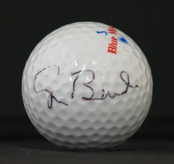 George Bush Signed Golf Ball with LOA