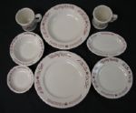 Eight piece china group from Mickey Mantles Country Cookin Restaurant