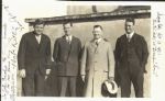 1927 Babe Ruth Lou Gehrig & Christy Walsh Signed Barnstorming Photo PSA/DNA, JSA