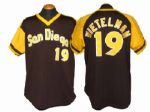 1979 William "Whitey" Wietelman San Diego Padres Game-Issued Coachs Jersey
