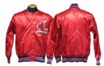 1970s Lou Brock St. Louis Cardinals Game-Used Warm-Up Jacket