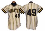 1979 Dave Roberts Pittsburgh Pirates Game-Used Jersey