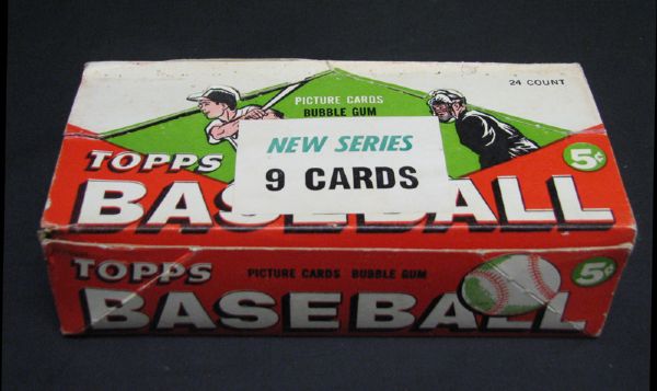 1955 Topps 5 Cent High #s Display Box