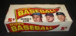 1965 Topps Baseball 5 Cent Display Box Featuring Mantle & Koufax