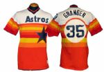 1975 Wayne Granger Houston Astros Game-Used One Year Style Jersey