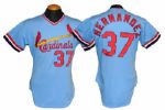 1982 Keith Hernandez St. Louis Cardinals Game-Worn Jersey