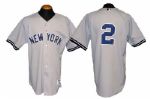 2002 Derek Jeter New York Yankees Game-Used Road Jersey