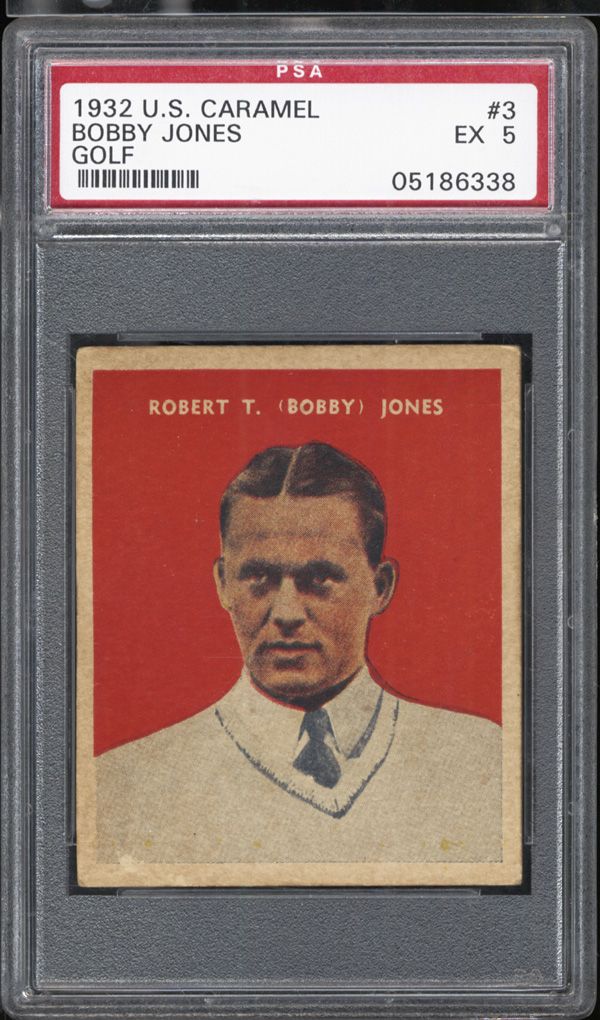 Auction Prices Realized Multi Sport Cards 1932 U S Caramel Bobby Jones Golf