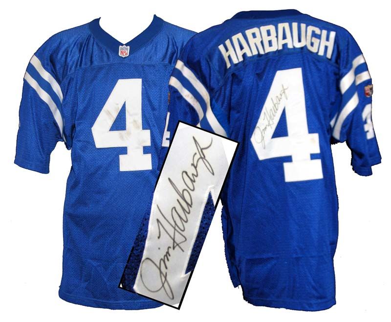 1990s Jim Harbaugh Indianapolis Colts 