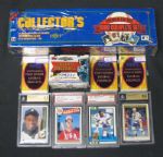 1980s-Present Graded Card and Complete Set Collection of (50) Items Loaded With Rookies