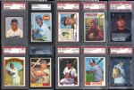 1950-2005 Baseball Graded Card Collection Group of (112) With Many Stars and HOFers