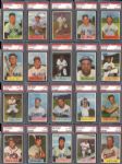 1954 Bowman Baseball Master Set of (266) Cards Completely PSA Graded #2 All-Time Finest on Set Registry with 8.69 GPA