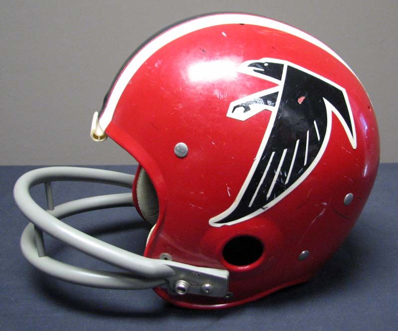 Lot Detail - Early 1970s Atlanta Falcons Game-Used Helmet