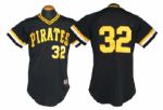 1984 Joe Lonnett Pittsburgh Pirates Game-Used Jersey