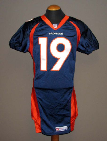 1998 Denver Broncos Team-Issued Jersey From Denver Broncos Team Store