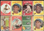 1959 Topps Baseball Group of 118 with Stars