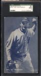 1928 Exhibits PCL Earl "Tex" Weathersby SGC 30 GOOD 2