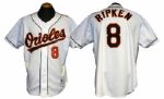 1999 Cal Ripken Jr. Baltimore Orioles Game-Used Jersey