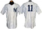 2011 Brett Gardner New York Yankees Game-Used Jersey