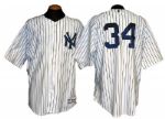 2011 A.J. Burnett New York Yankees Game-Used Jersey