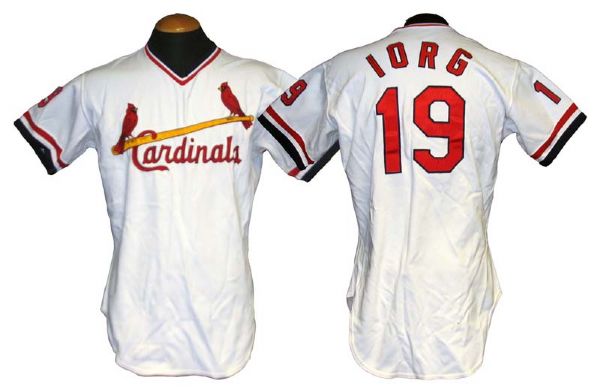 1979 Dane Iorg St. Louis Cardinals Game-Used Jersey