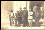 1910s Joe Jackson Standing in Front of Prison Type I Original Photo