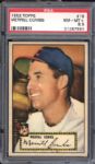 1952 Topps #18 Merrill Combs Red Back PSA 8.5 NM/MT+