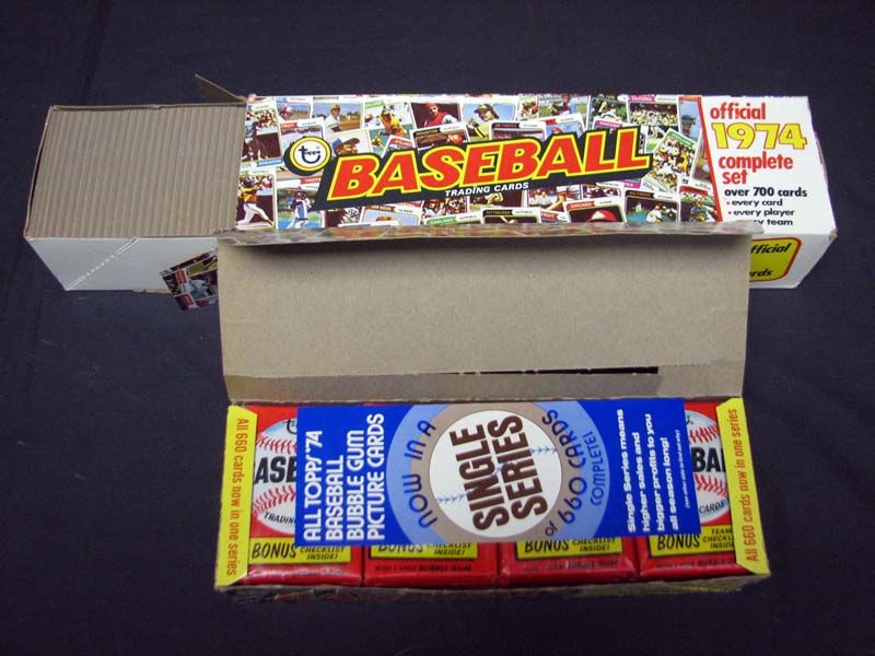 Lot Detail - 1974 Topps Baseball Complete Factory Set and Full Wax Box