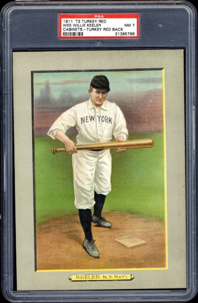1911 T3 Turkey Red #101 Willie Keeler PSA 7 NM The One And Only PSA 7 Graded