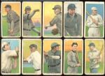 1909-11 T206 Tolstoi Group of (11) with HOFers