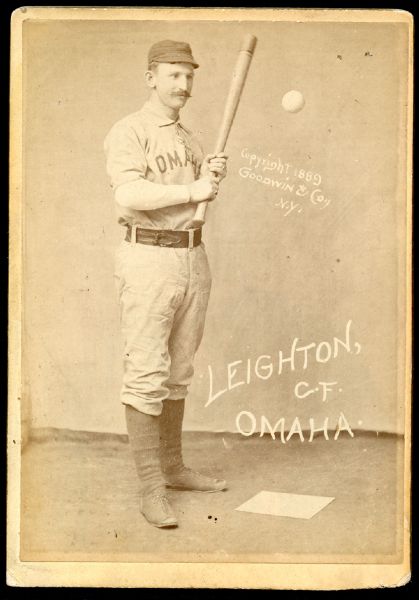 1889 Goodwin Cabinet Proof of Leighton (Omaha)