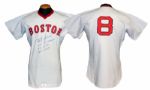 1975 Carl Yastrzemski Boston Red Sox Game-Used Jersey MEARS A10